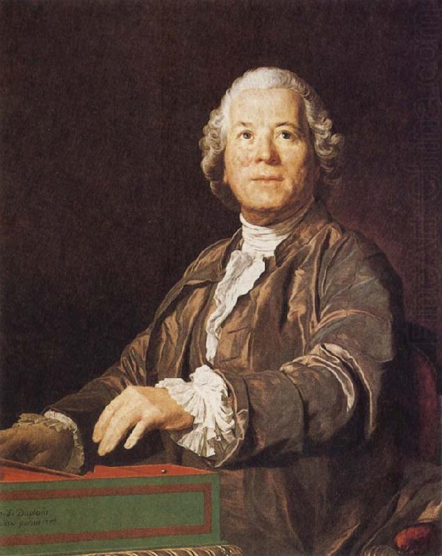 Portrait of Christoph Willibald Gluck, Joseph Siffred Duplessis